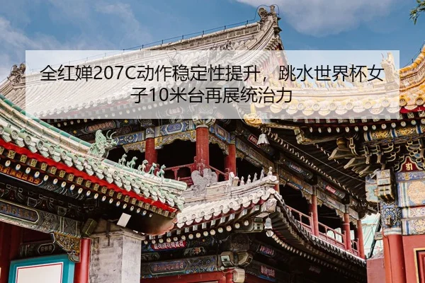 全红婵207C动作稳定性提升，跳水世界杯女子10米台再展统治力